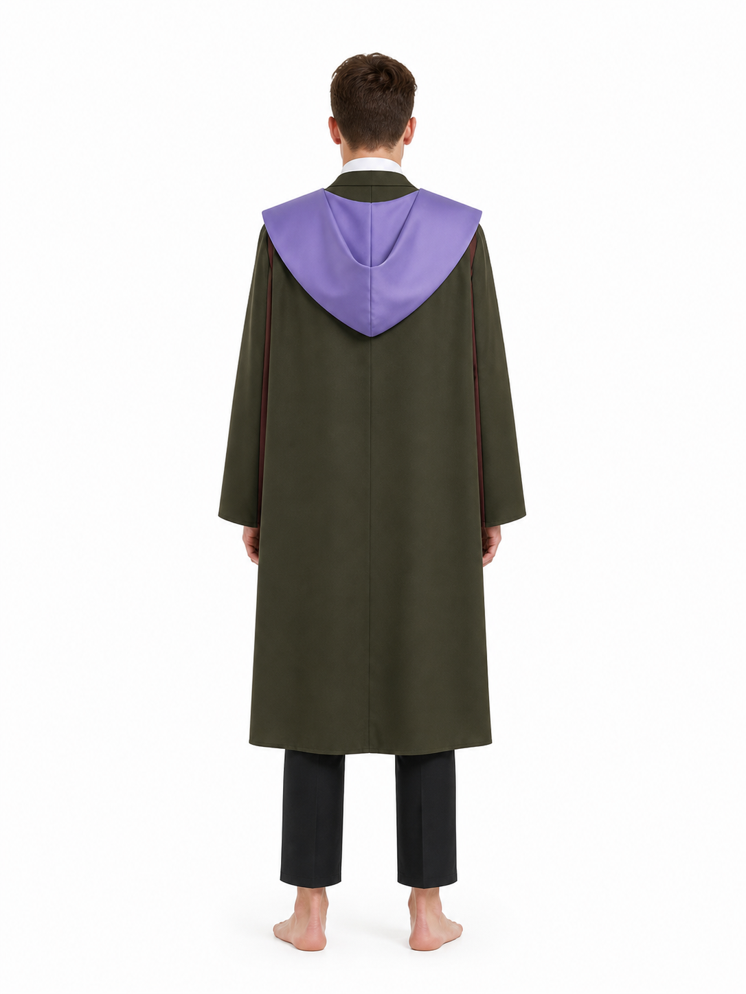 Professor Quirrell Costume from Harry Potter back view