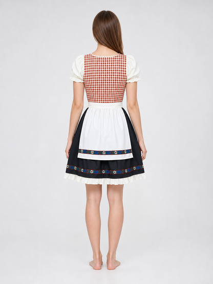 This traditional costume is designed in a vintage folk style and is suitable for