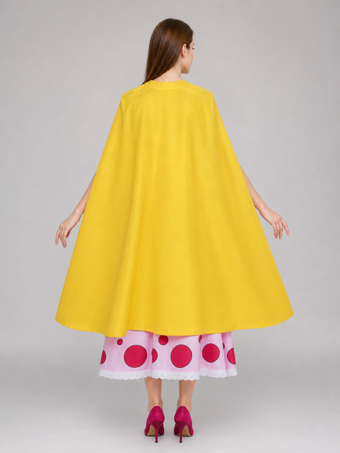 Charlotte Linlin Cosplay Costume: Dress, Cloak, and Hat