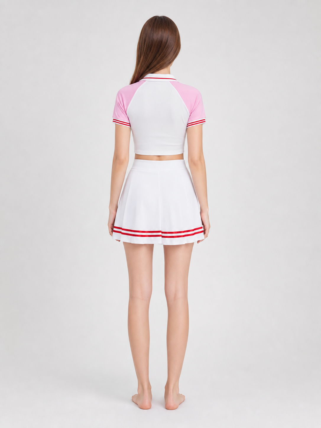 Cheerleading Outfit: Top and Short Skirt