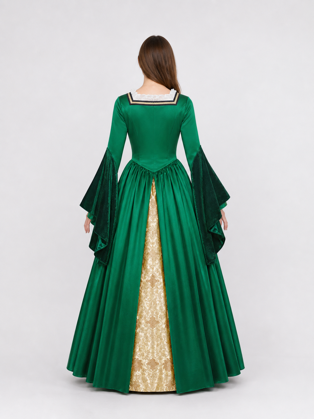 Full-Skirted Tudor-Style Cosplay Dress