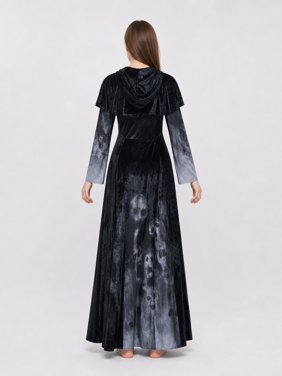 Gothic Costume: Hooded Dress and Cape