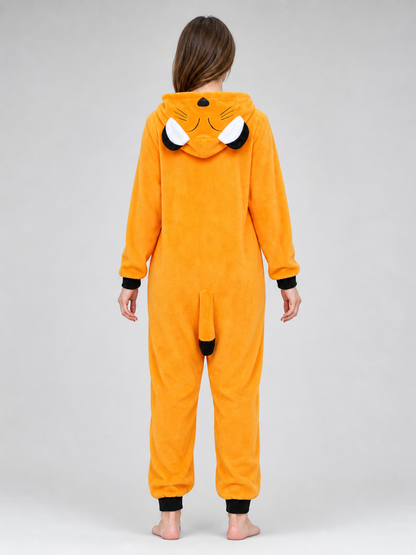 Fox Kigurumi Hooded Onesie for Sleep and Costume