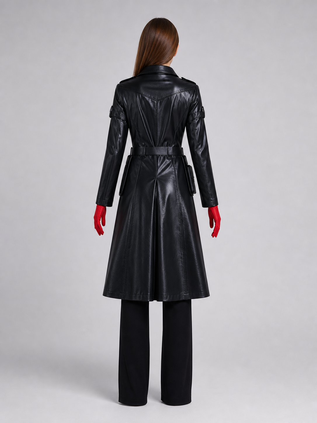 Gehros Cosplay Costume: Long Coat, Pants