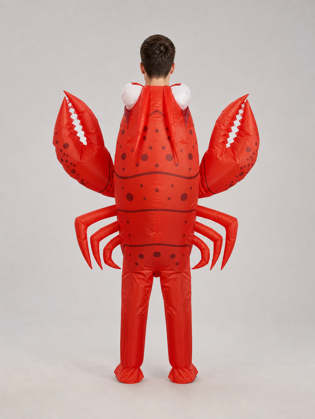 Inflatable Lobster Costume with Claws for Parties