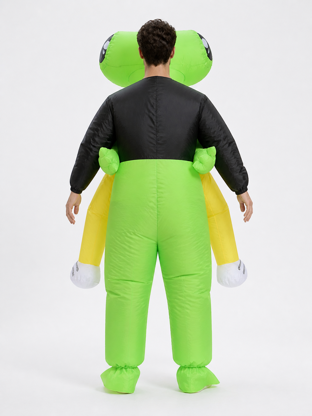 Adult Inflatable Alien Costume with Big Eyes back view