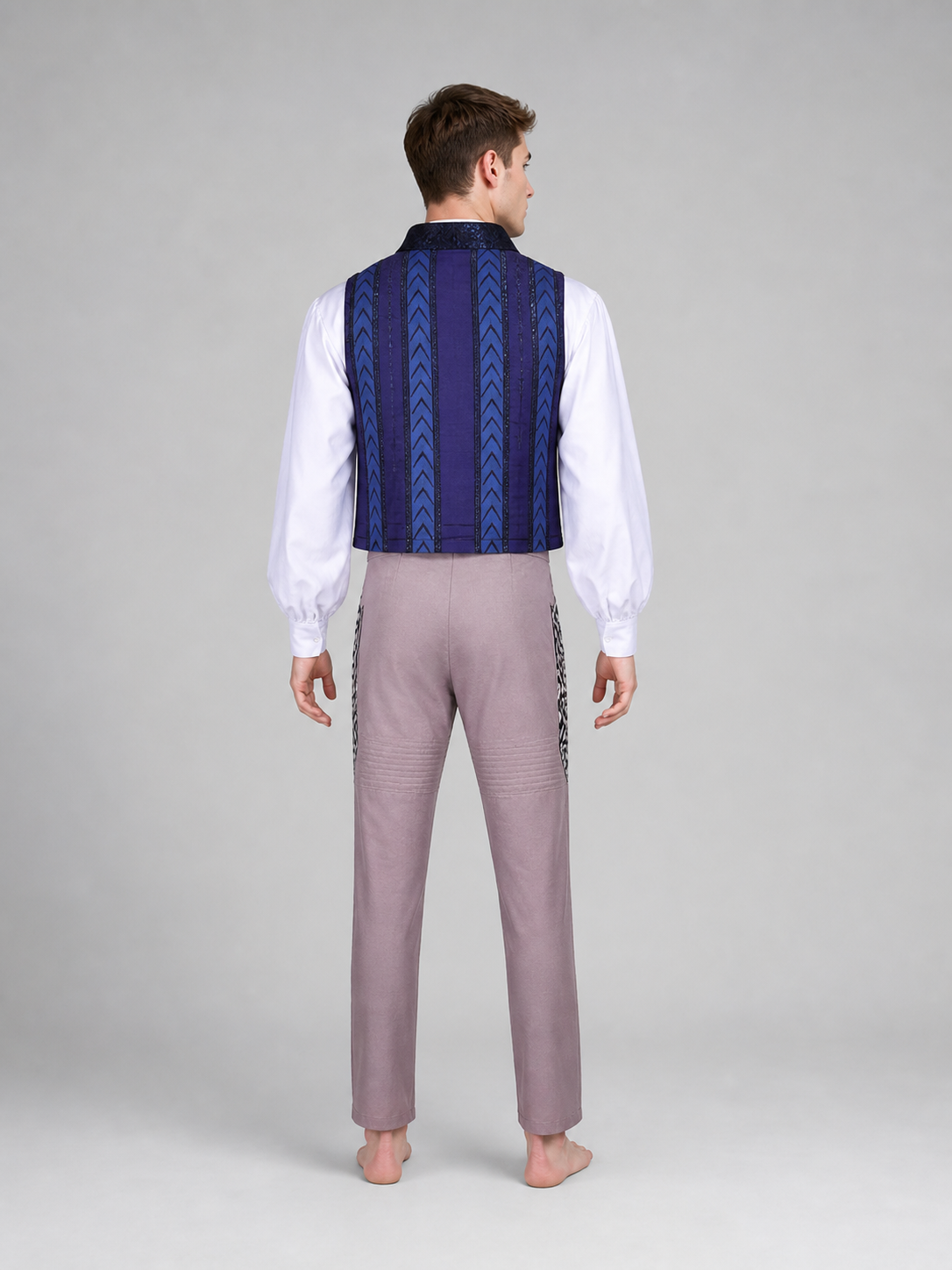Fiyero "Wicked" Cosplay Costume: Vest, Shirt, Pants