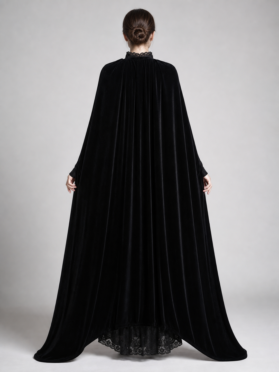 Witch Costume for Cosplay: Dress, Hat, and Cape