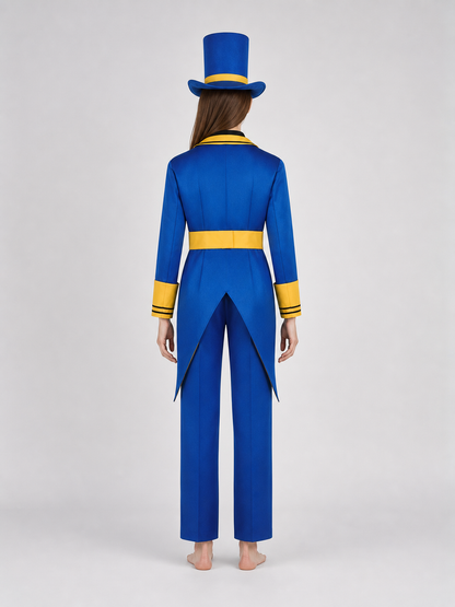 Circus Ringmaster Costume with Top Hat