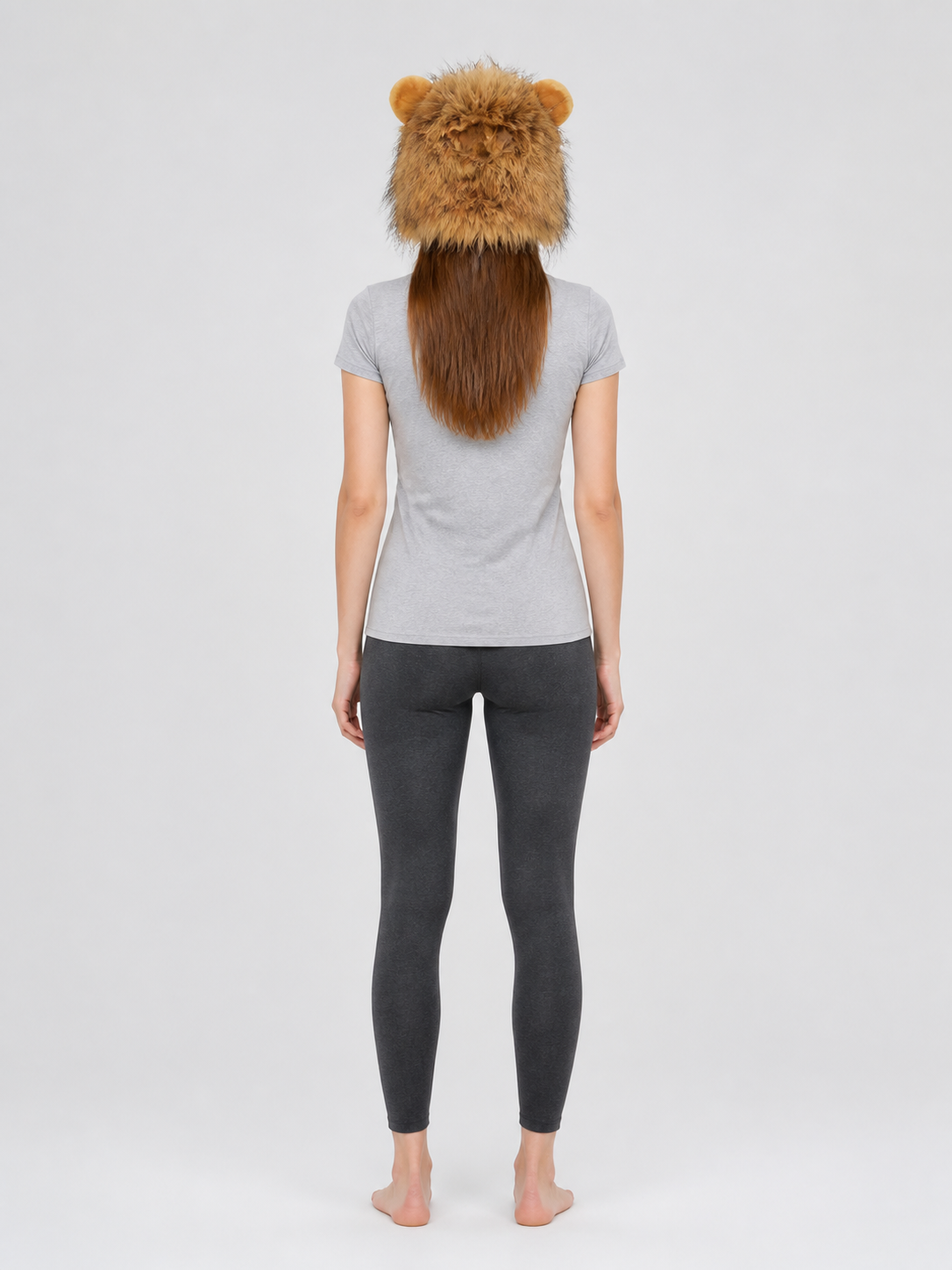 Halloween Carnival Headpiece with Lion’s Mane back view