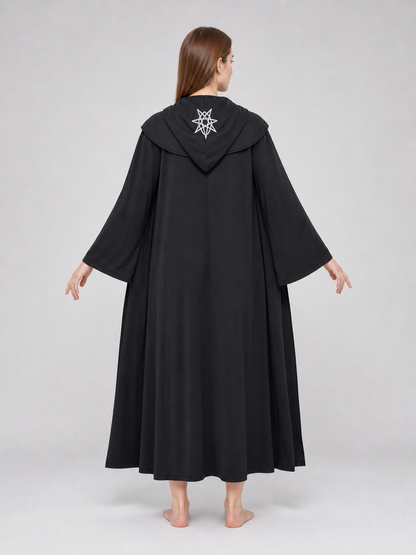 Hooded Wizard Costume, Cosplay Robe