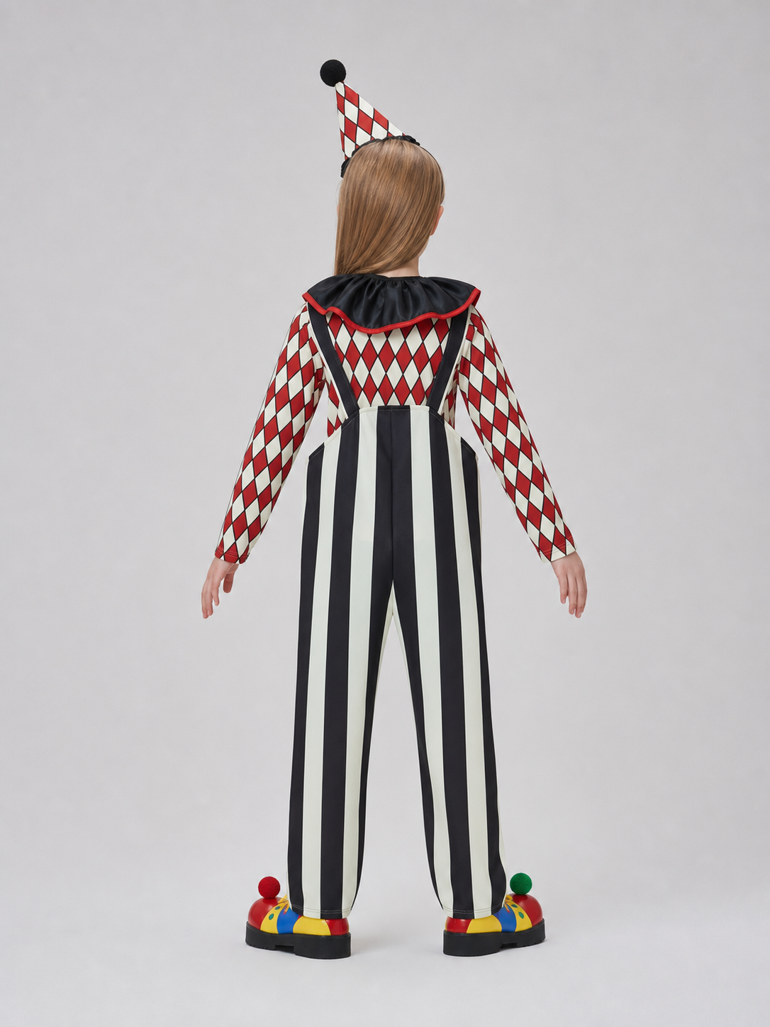 Clown Costume with Hat and Nose
