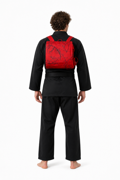 Palpatine Costume from Star Wars with Belt for Cosplay back view