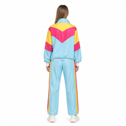 Two-Piece Stage Costume with Hood back view