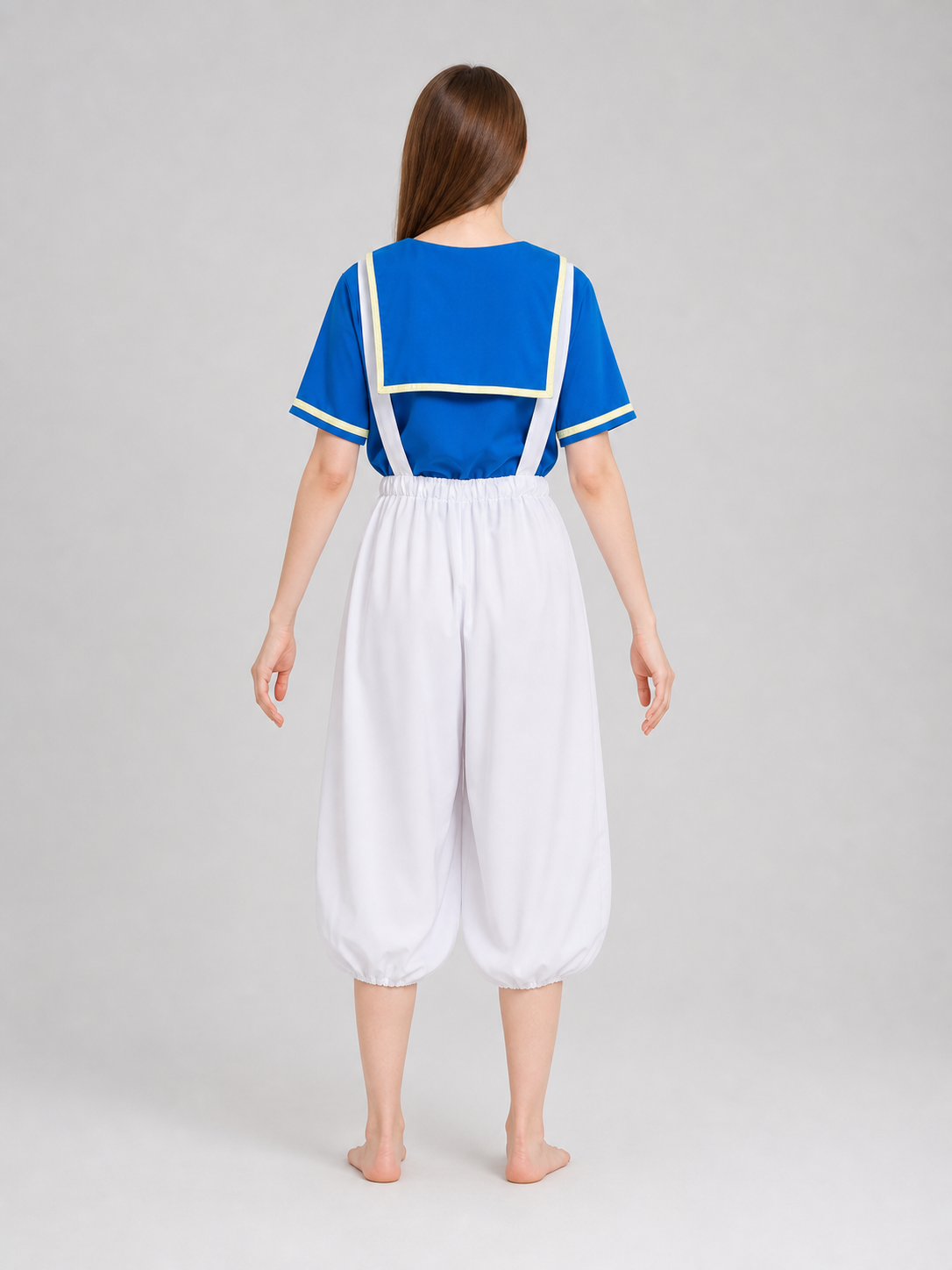 Blue and White Cosplay Costume