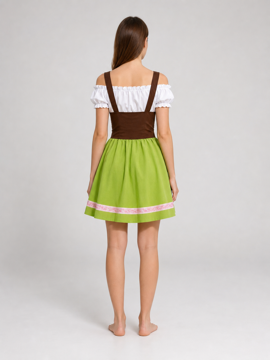 Traditional Folk-Style Costume Dress