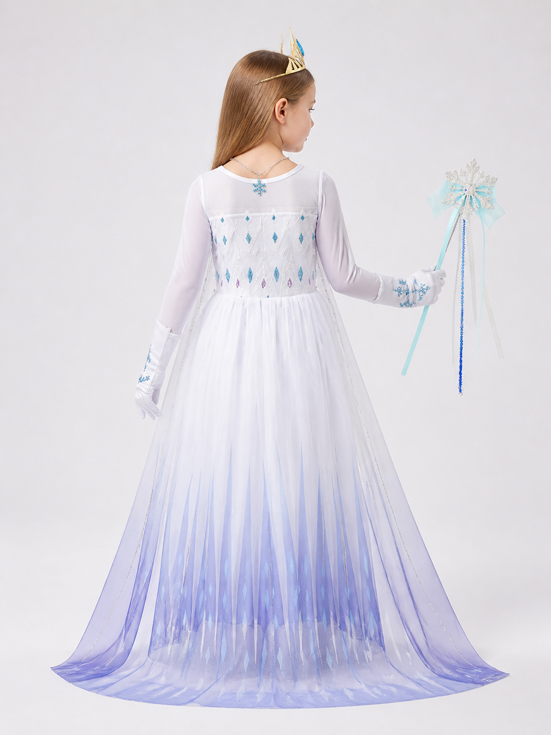Snow Princess Carnival Costume for Cosplay