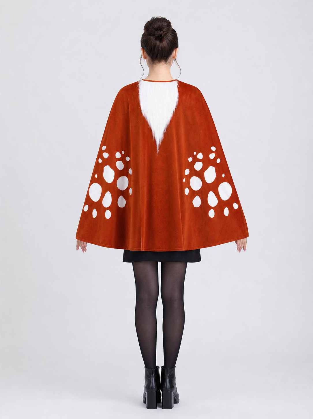 Reindeer Costume with Cape and Antler Headband