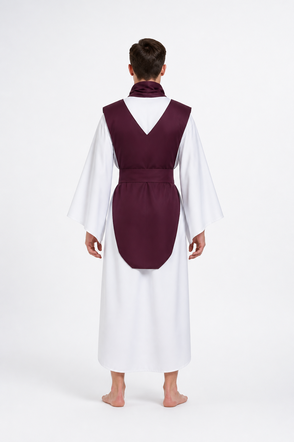 Wizard Costume with Wide Sleeves for Cosplay