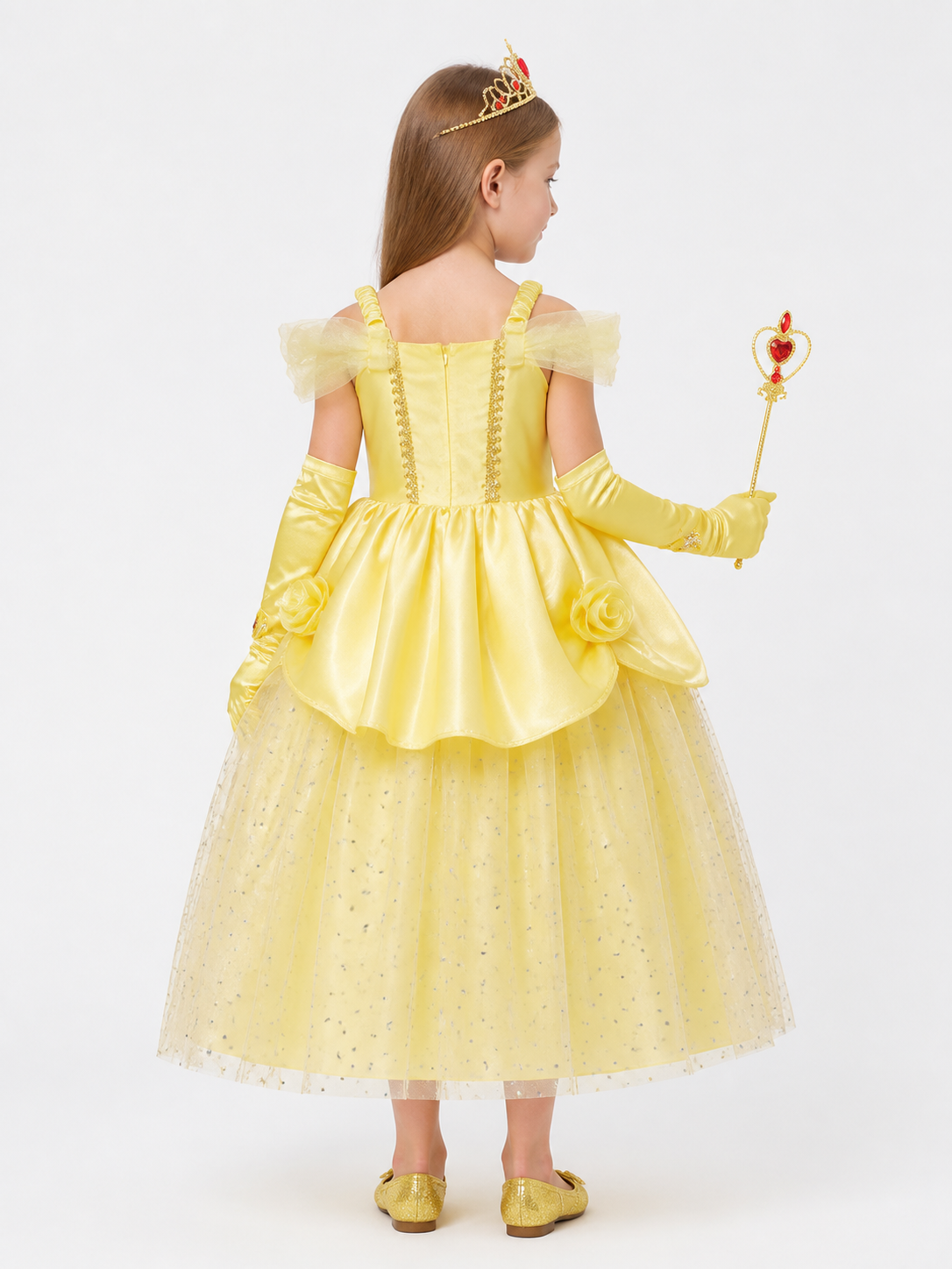 Princess Costume for Halloween and Cosplay back view