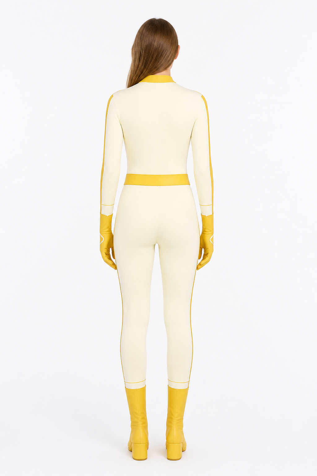 Super Mario Cosplay Jumpsuit with Emblem
