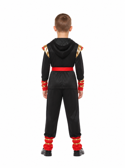Ninja Costume with Hood and Mask