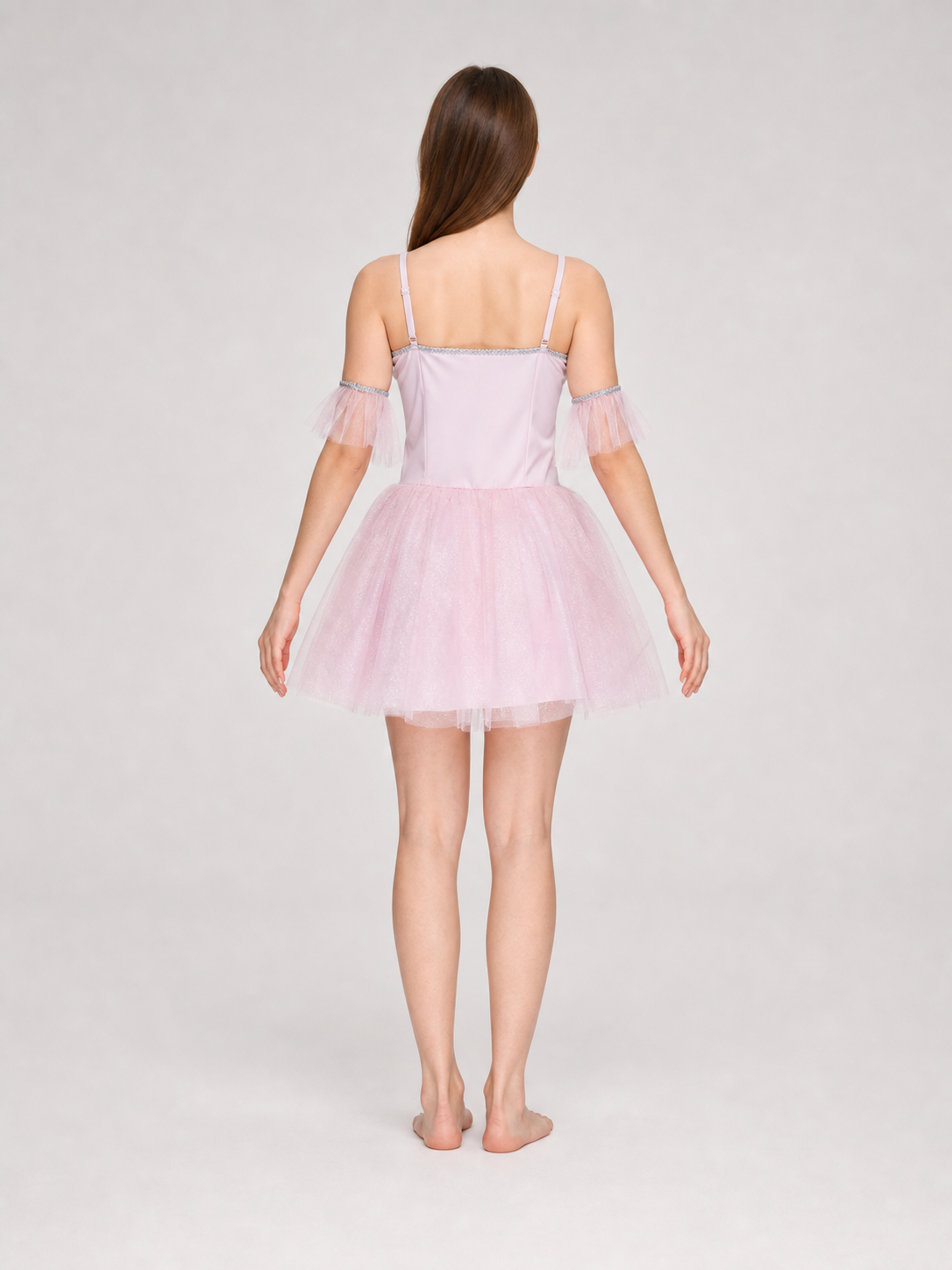 Ballet Stage Dress with Tutu Skirt