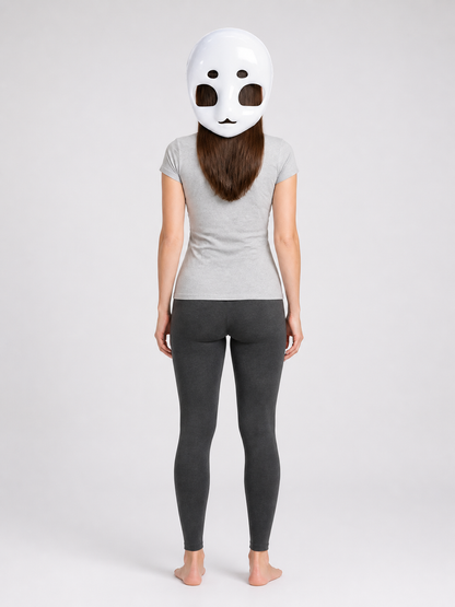 Carnival Animal Head Mask for Halloween back view