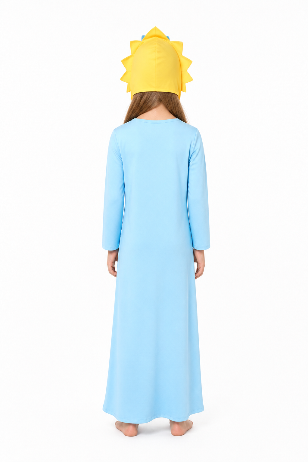 Maggie Simpson Cosplay Costume with Headpiece back view