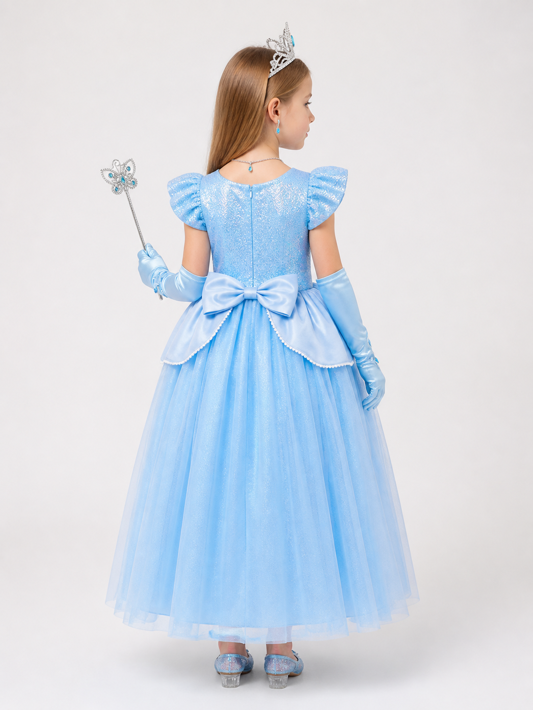 Blue Princess Costume for Halloween