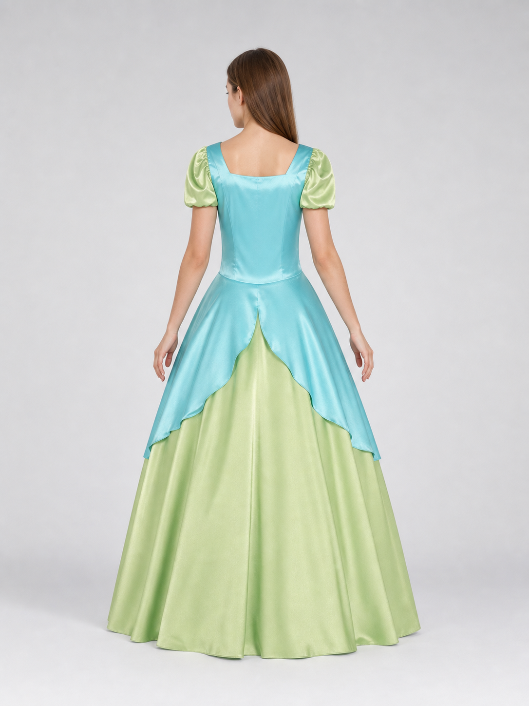 Cinderella Cosplay Costume: Dress with Bow and Headband