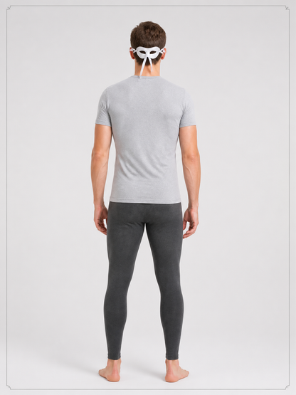 White Carnival Half Mask for Halloween