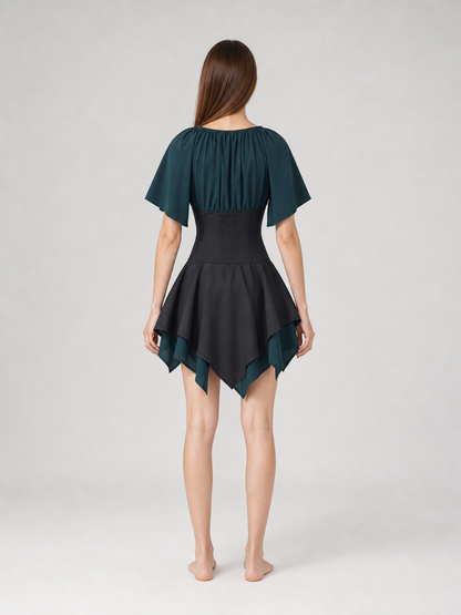 Gothic Medieval-Style Cosplay Dress