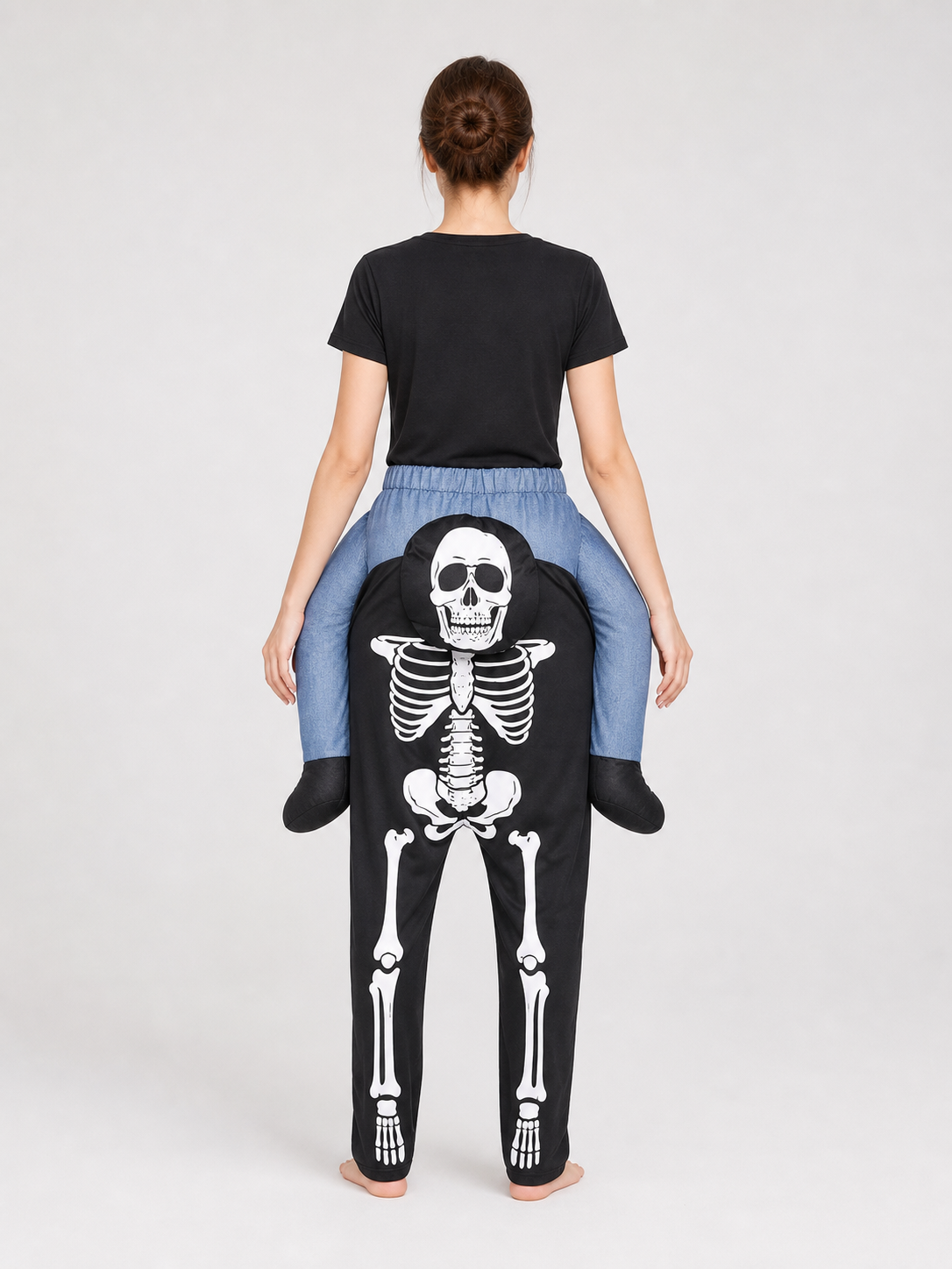 Halloween Skeleton Illusion Costume