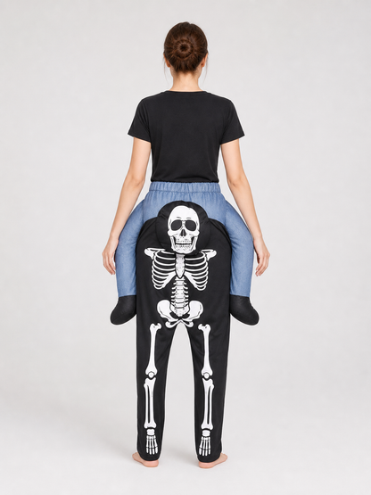 Halloween Skeleton Illusion Costume