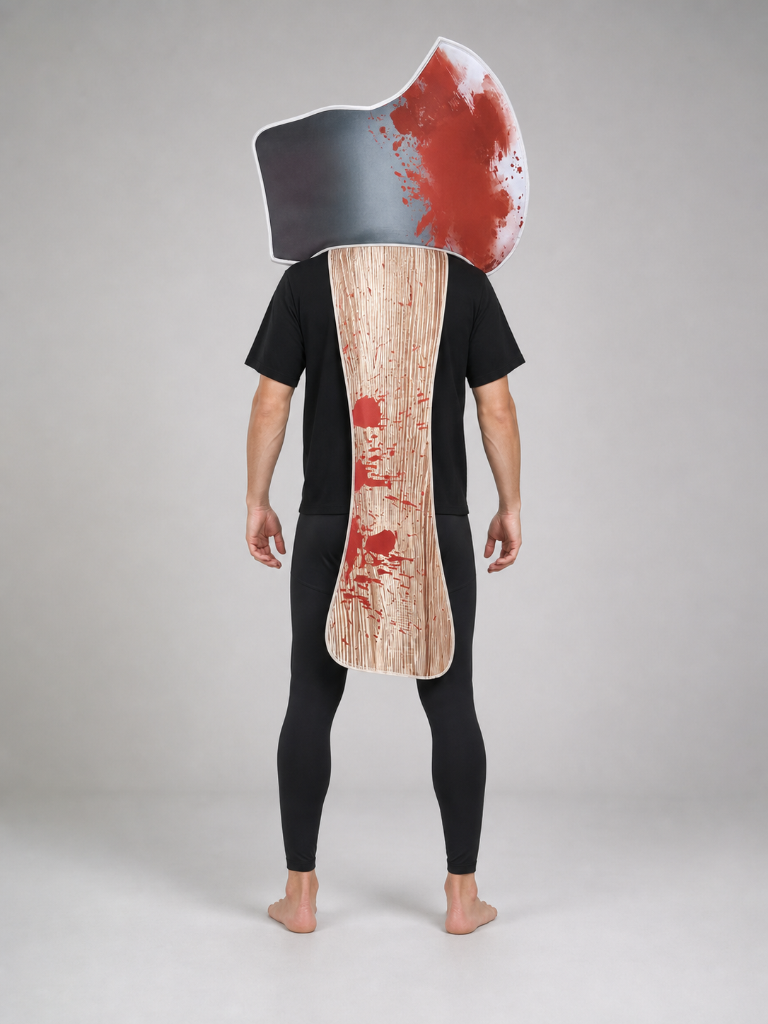Bloody Axe Costume for Halloween and Cosplay back view 2