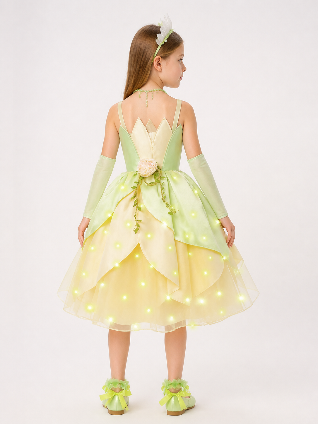 Princess Halloween and Cosplay Costume back view