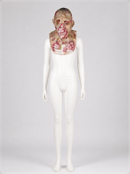 Zombie Skeleton Carnival Mask for Halloween and Cosplay back view