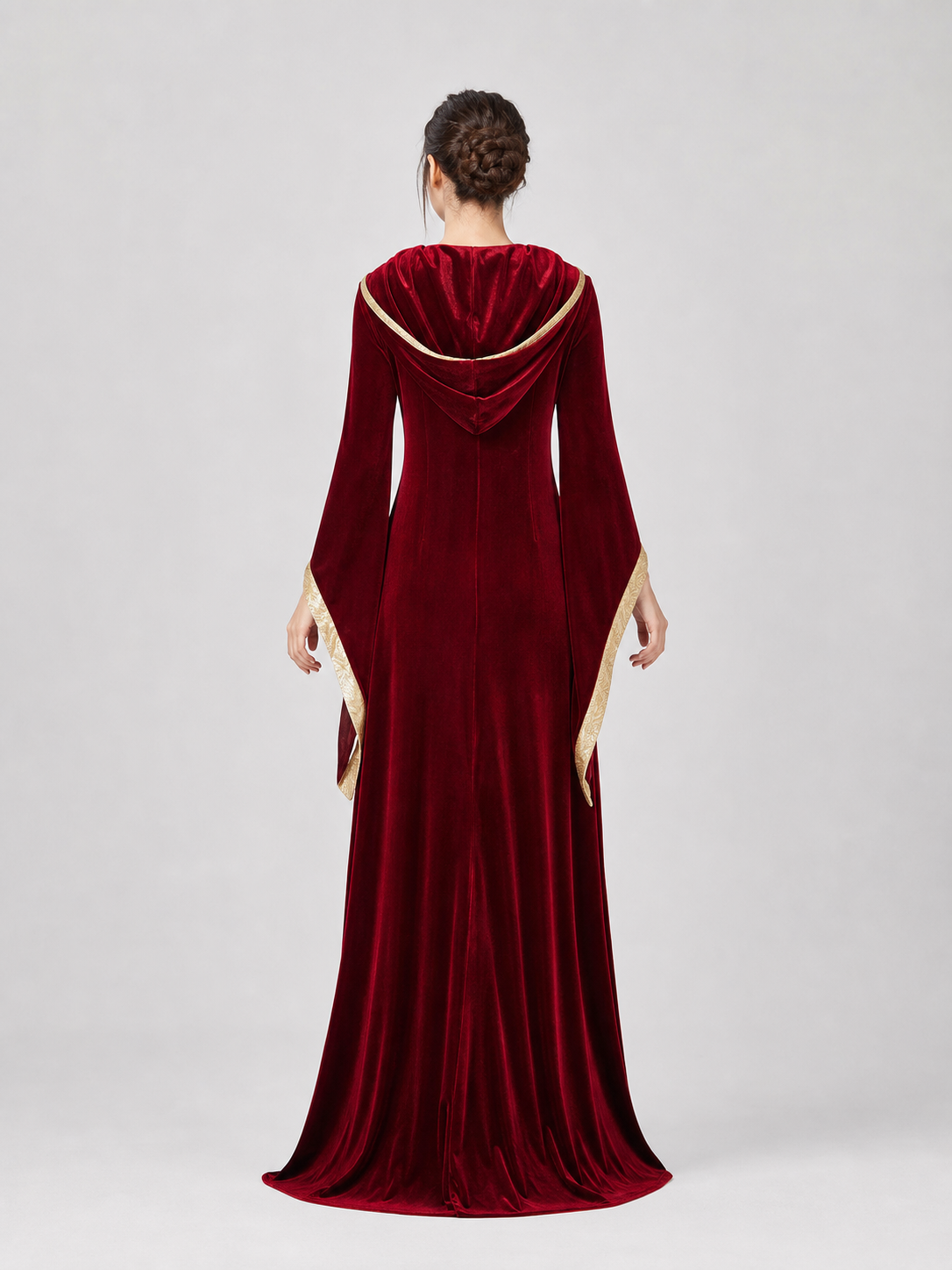 Hooded Carnival Dress for Cosplay