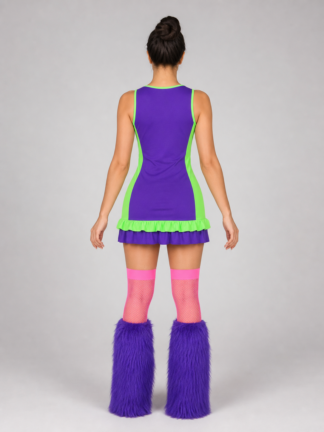 Halloween dinosaur costume, dress with tail