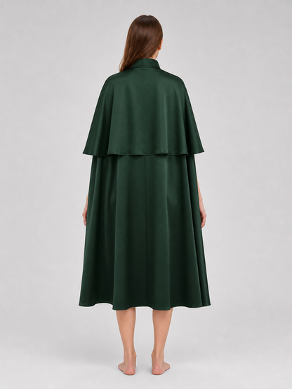 Green Gothic Cloak Cape for Cosplay