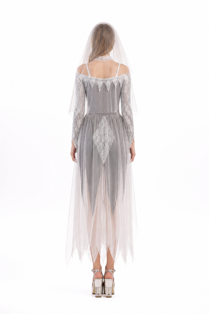 Halloween Costume: Dress and Veil