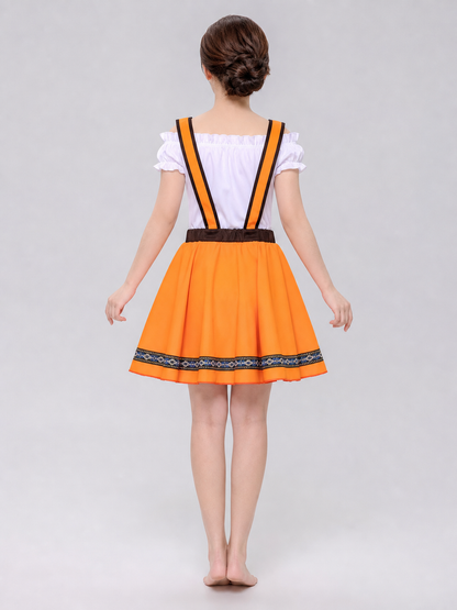 Strappy Dress with Apron and Pattern