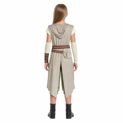 Children's Jedi Costume with Cape and Belt back view