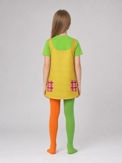Striped Carnival Accessory for Cosplay and Halloween