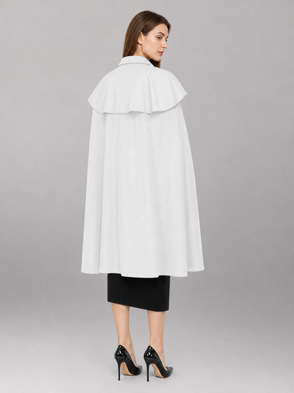 White Costume Cloak, Shirt Dress