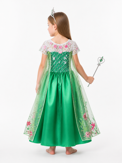 Green Princess Halloween Costume for Girls