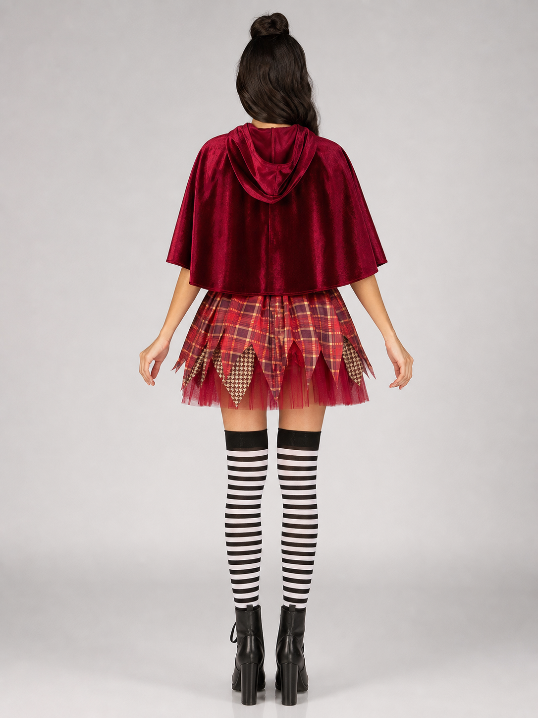 Cosplay Costume with Hood and Cape