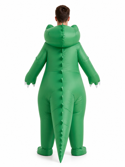 Inflatable Dinosaur Costume for Parties and Carnivals back view