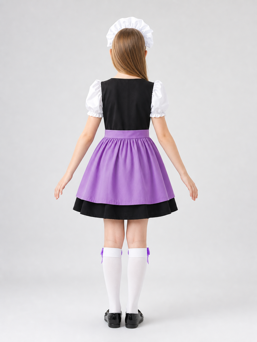 Dirndl Carnival Dress with Apron and Accessories